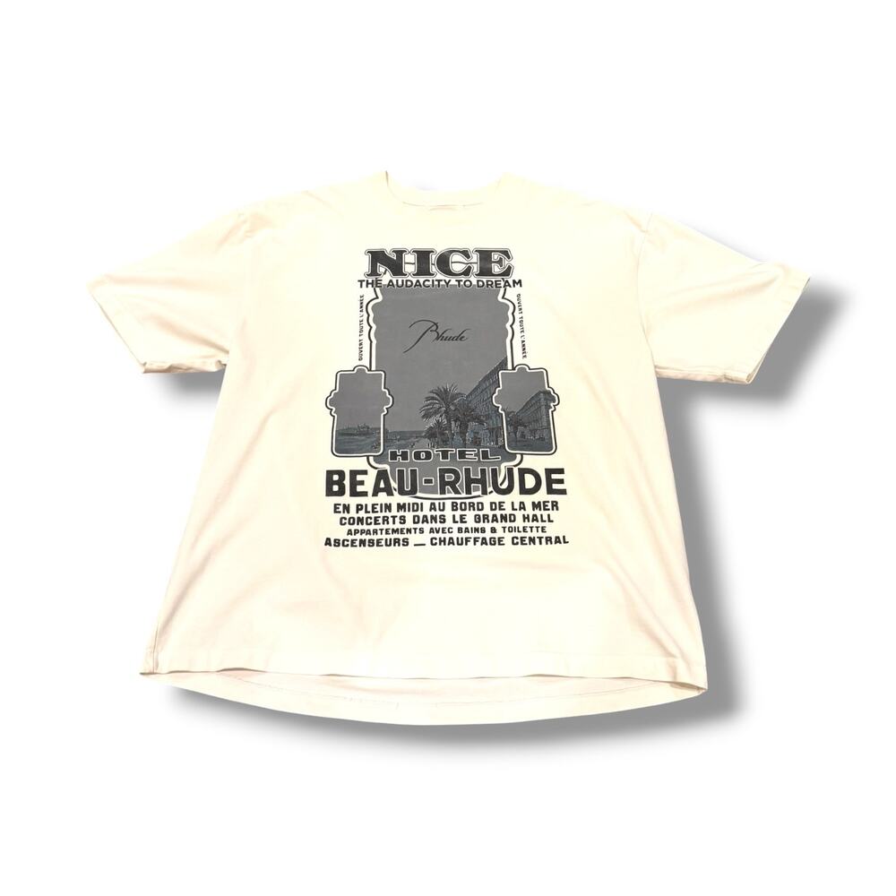 Rhude Nice Shirt 'White' SS21 | Size XL